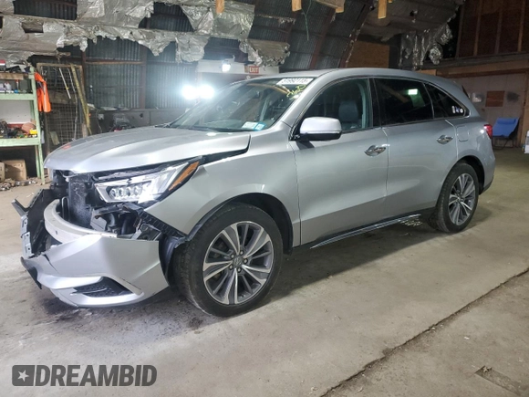 2018 Acura MDX Technology z VIN 5J8YD4H56JL009110, wystawiony jako Copart lot #51992115 z przebiegiem 109 258 mil mil oraz Szkoda całkowita • Salvage title. Historia ofert i sprzedaży dostępna na DreamBid. Obrazek 1.