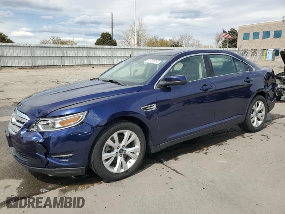 2011 Ford Taurus SEL with VIN 1FAHP2EW3BG160011, listed as a Copart auction lot 51301935 with 45,627 mi miles and Salvage Title. Bid and sale history available at carsss.com. Image 1.