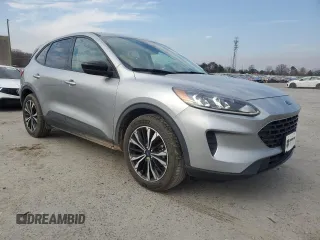 2021 Ford Escape SE with VIN 1FMCU0G67MUA24821, listed as a Copart auction lot 49802545 with 54,754 mi miles and Salvage Title. Bid and sale history available at carsss.com. Image 4.
