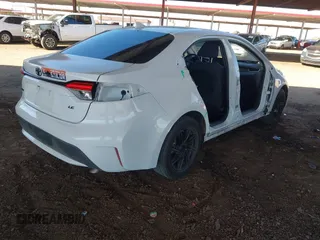 2020 Toyota Corolla LE with VIN 5YFEPRAE2LP144904, listed as a IAAI auction lot 41767334 with 94,364 mi miles. Bid and sale history available at carsss.com. Image 4.