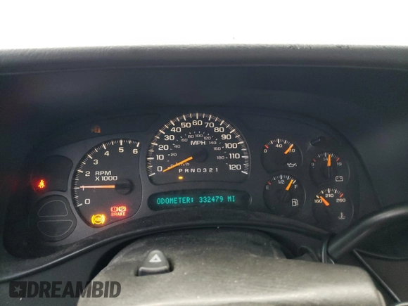 2007 Chevrolet Silverado 1500 LS with VIN 2GCEC13V071133947, listed as a Copart auction lot 52931485 with 332,479 mi miles and Clean Title. Bid and sale history available at DreamBid. Image 9.