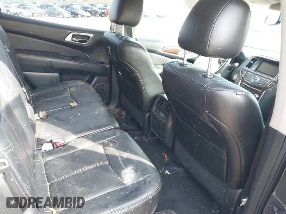 2014 Nissan Pathfinder Platinum with VIN 5N1AR2MM6EC604107, listed as a IAAI auction lot 41596835 with 110,125 mi miles and . Bid and sale history available at DreamBid. Image 8.