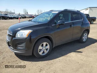 2016 Chevrolet Trax LT with VIN 3GNCJPSB6GL215825, listed as a Copart auction lot 55723165 with 166,120 mi miles and Clean Title. Bid and sale history available at DreamBid. Image 1.