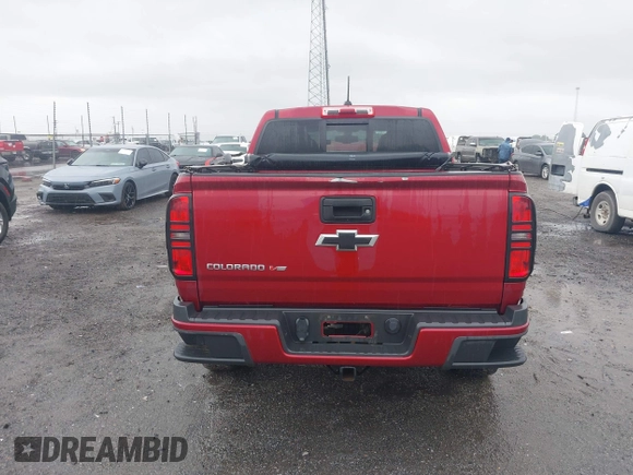 2017 Chevrolet Colorado 4WD Z71 with VIN 1GCGTDEN1H1315297, listed as a IAAI auction lot 42345596 with 143,813 mi miles and . Bid and sale history available at DreamBid. Image 16.