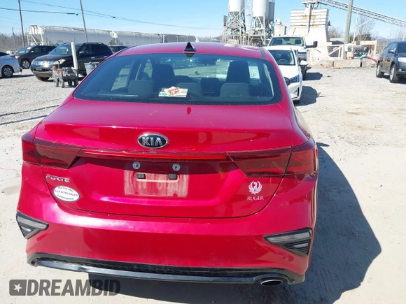 2020 Kia Forte LXS with VIN 3KPF24AD8LE182202, listed as a IAAI auction lot 41853208 with 128,502 mi miles. Bid and sale history available at carsss.com. Image 16.
