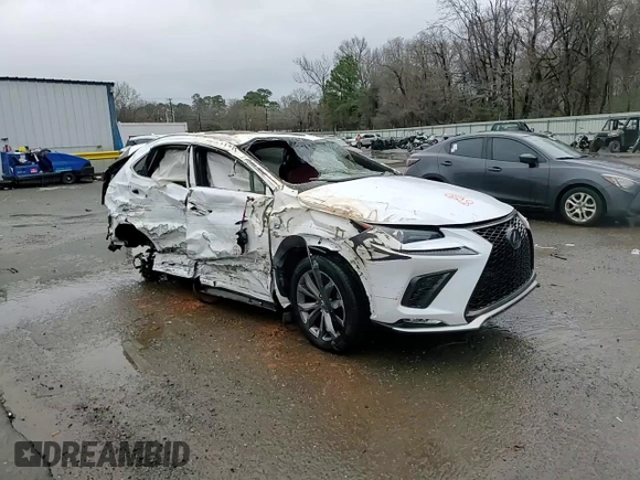 2020 Lexus NX 300 F Sport with VIN JTJSARBZ1L5019473, listed as a Copart auction lot 45130845 with Not provided miles and Salvage title. Bid and sale history available at DreamBid. Image 14.