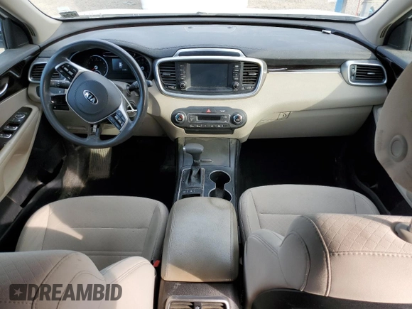 2019 Kia Sorento LX V6 with VIN 5XYPGDA5XKG506332, listed as a Copart auction lot 50985635 with 81,238 mi miles and Salvage Title. Bid and sale history available at carsss.com. Image 8.
