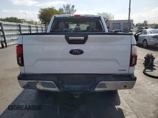 2020 Ford F-150 XL with VIN 1FTEW1EP1LFB38518, listed as a Copart auction lot 52570445 with Not Provided miles and Salvage Title. Bid and sale history available at carsss.com. Image 6.