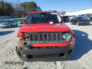 2016 Jeep Renegade Sport with VIN ZACCJAAT6GPE36896, listed as a Copart auction lot 45937515 with 109,468 mi miles and Salvage Title. Bid and sale history available at DreamBid. Image 5.