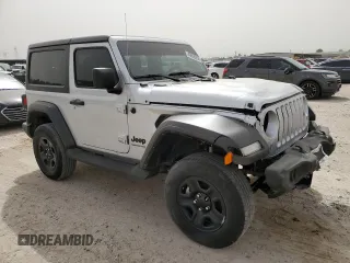 2022 Jeep Wrangler 80th Anniversary with VIN 1C4HJXAG8NW181325, listed as a Copart auction lot 49855655 with 27,763 mi miles and Salvage Title. Bid and sale history available at DreamBid. Image 4.