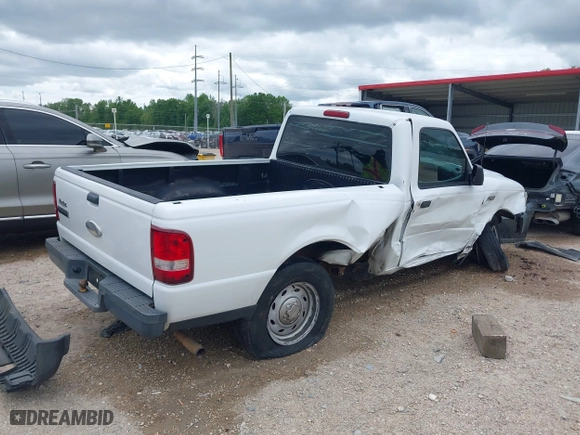 2007 Ford Ranger XL with VIN 1FTYR10D87PA10150, listed as a IAAI auction lot 41973291 with 210,894 mi miles. Bid and sale history available at carsss.com. Image 4.