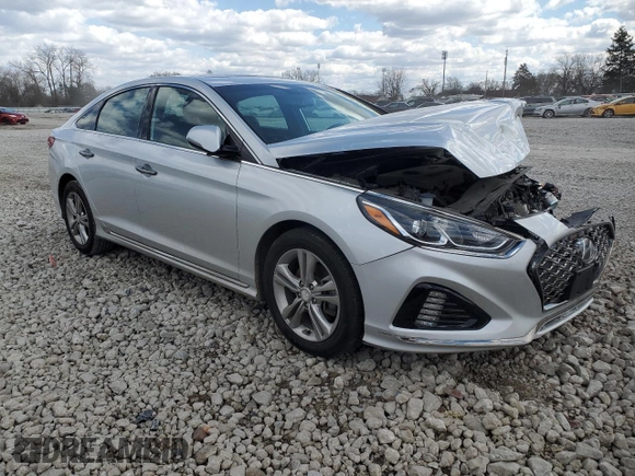 2018 Hyundai Sonata Sport Plus with VIN 5NPE34AF8JH715717, listed as a Copart auction lot 50510395 with 65,931 mi miles and Salvage Title. Bid and sale history available at DreamBid. Image 4.