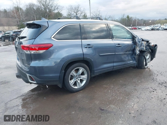 2019 Toyota Highlander Limited with VIN 5TDDZRFH0KS732251, listed as a IAAI auction lot 41020511 with 72,677 mi miles and . Bid and sale history available at DreamBid. Image 4.