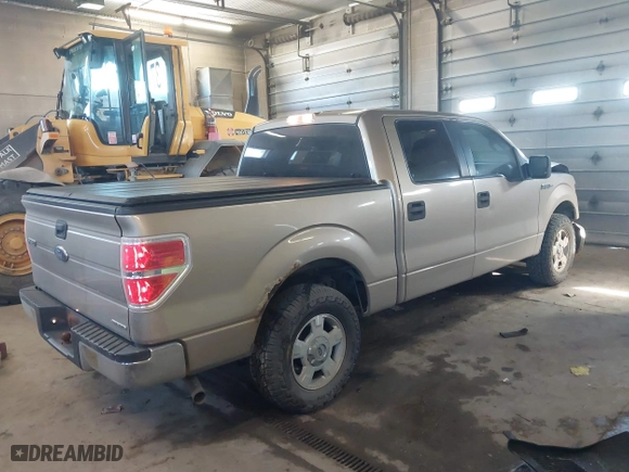 2013 Ford F-150 XL with VIN 1FTEW1CM8DKF66846, listed as a IAAI auction lot 41636606 with 129,161 mi miles. Bid and sale history available at carsss.com. Image 4.