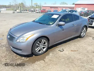 2008 Infiniti G37 Coupe Journey with VIN JNKCV64E38M101396, listed as a IAAI auction lot 42049780 with 128,809 mi miles. Bid and sale history available at carsss.com. Image 17.