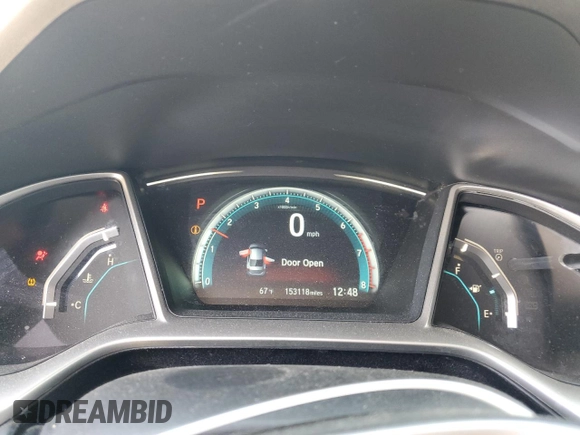 2016 Honda Civic Sedan EX-T with VIN 19XFC1F31GE026553, listed as a Copart auction lot 49471255 with 153,118 mi miles and Salvage Title. Bid and sale history available at carsss.com. Image 9.