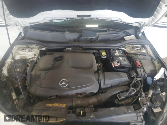 2015 Mercedes-Benz CLA 250 with VIN WDDSJ4EB5FN229380, listed as a Copart auction lot 51337535 with 132,527 mi miles and Salvage Title. Bid and sale history available at DreamBid. Image 13.