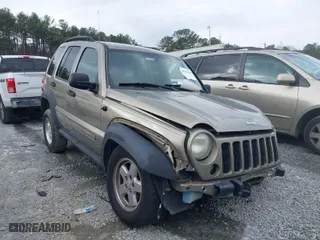 2007 Jeep Liberty Sport with VIN 1J4GL48K57W627023, listed as a IAAI auction lot 41624366 with 155,010 mi miles. Bid and sale history available at carsss.com. Image 1.
