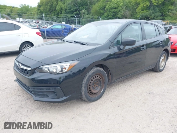 2021 Subaru Impreza with VIN 4S3GTAB60M3700537, listed as a IAAI auction lot 42277711 with 108,216 mi miles and . Bid and sale history available at DreamBid. Image 2.