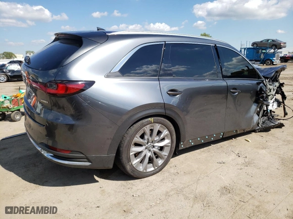 2024 Mazda CX-90 3.3 Turbo Premium with VIN JM3KKDHD6R1178334, listed as a Copart auction lot 73065814 with 3,484 mi miles and Salvage Title. Bid and sale history available at carsss.com. Image 3.