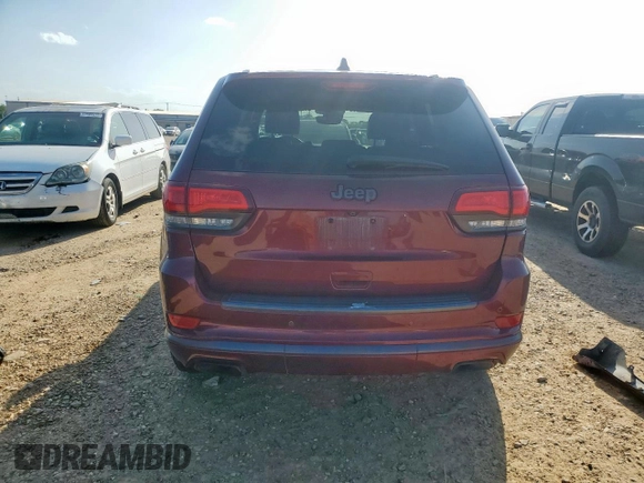 2021 Jeep Grand Cherokee High Altitude with VIN 1C4RJECG5MC658136, listed as a Copart auction lot 61076945 with Not provided miles and Salvage title. Bid and sale history available at DreamBid. Image 6.