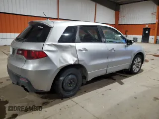 2010 Acura RDX with VIN 5J8TB1H29AA801770, listed as a Copart auction lot 84608774 with 247,332 mi miles and Salvage Title. Bid and sale history available at carsss.com. Image 3.