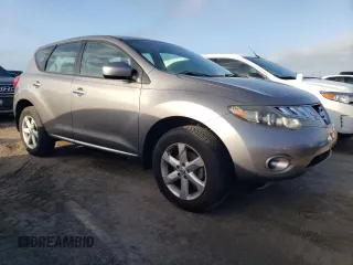 2009 Nissan Murano S with VIN JN8AZ18U29W102034, listed as a Copart auction lot 76122594 with 60,342 mi miles and Salvage Title. Bid and sale history available at carsss.com. Image 4.