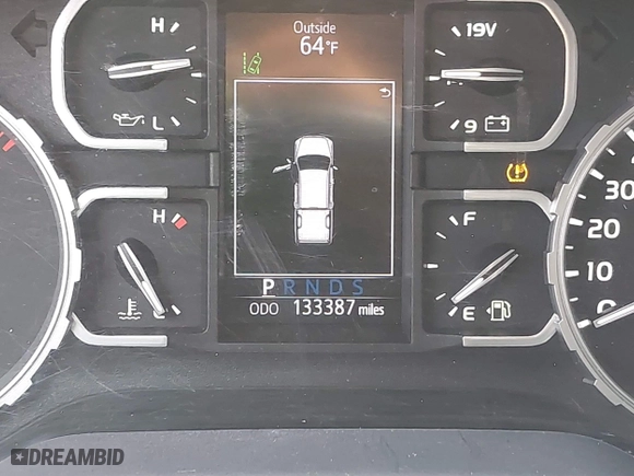 2019 Toyota Tundra 2WD SR5 with VIN 5TFEY5F10KX250294, listed as a IAAI auction lot 41917558 with 133,387 mi miles. Bid and sale history available at carsss.com. Image 16.