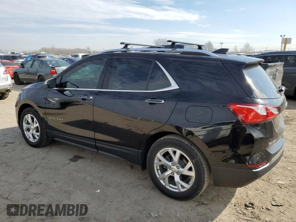 2021 Chevrolet Equinox Premier z VIN 2GNAXNEV9M6152641, wystawiony jako Copart lot #50683405 z przebiegiem 25 771 mil mil oraz Szkoda całkowita • Salvage title. Historia ofert i sprzedaży dostępna na DreamBid. Obrazek 2.