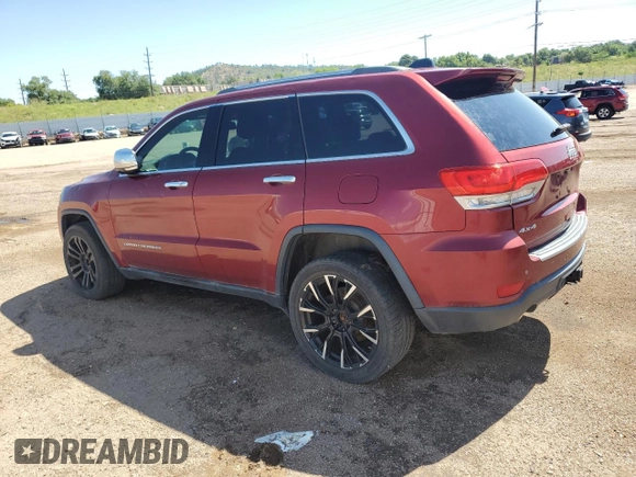 2014 Jeep Grand Cherokee Limited with VIN 1C4RJFBG9EC215979, listed as a Copart auction lot 63651935 with 153,724 mi miles and Clean title. Bid and sale history available at DreamBid. Image 2.