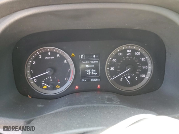 2017 Hyundai Tucson Sport with VIN KM8J3CA27HU358578, listed as a Copart auction lot 53877755 with 66,239 mi miles and Clean Title. Bid and sale history available at carsss.com. Image 9.