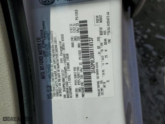 2011 Ford Fusion Hybrid with VIN 3FADP0L30BR110137, listed as a Copart auction lot 67914594 with 128,543 mi miles and Salvage Title. Bid and sale history available at carsss.com. Image 12.