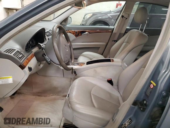 2005 Mercedes-Benz E 320 with VIN WDBUF82J35X176431, listed as a Copart auction lot 42909825 with 16,679 mi miles and Salvage Title. Bid and sale history available at DreamBid. Image 7.