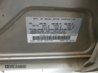 2008 Mazda 3 i Sport with VIN JM1BK12F181790912, listed as a Copart auction lot 79189674 with 289,265 mi miles and Salvage Title. Bid and sale history available at DreamBid. Image 14.