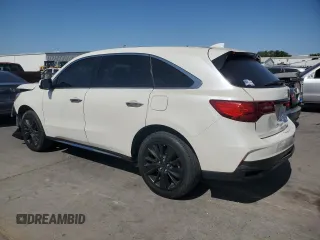 2017 Acura MDX Technology with VIN 5FRYD3H52HB006516, listed as a Copart auction lot 60919965 with Not provided miles and Salvage title. Bid and sale history available at DreamBid. Image 2.