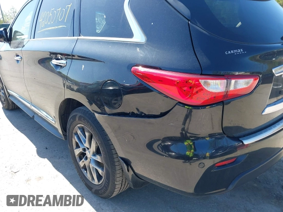 2015 Infiniti QX60 with VIN 5N1AL0MM5FC512476, listed as a IAAI auction lot 42050707 with 138,911 mi miles and . Bid and sale history available at DreamBid. Image 18.
