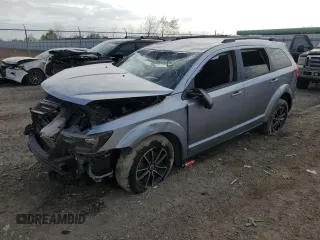2018 Dodge Journey SE with VIN 3C4PDCAB4JT535583, listed as a Copart auction lot 86882794 with 102,716 mi miles and Salvage Title. Bid and sale history available at carsss.com. Image 1.