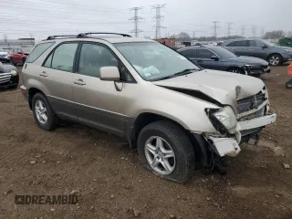 2001 Lexus RX 300 z VIN JTJHF10U910182130, wystawiony jako Copart lot #53809435 z przebiegiem Nie podano mil oraz Szkoda całkowita • Salvage title. Historia ofert i sprzedaży dostępna na DreamBid. Obrazek 4.