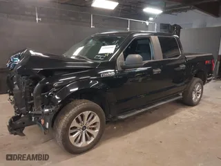 2018 Ford F-150 XL with VIN 1FTEW1E56JFE72250, listed as a IAAI auction lot 41866090 with 43,296 mi miles. Bid and sale history available at carsss.com. Image 18.