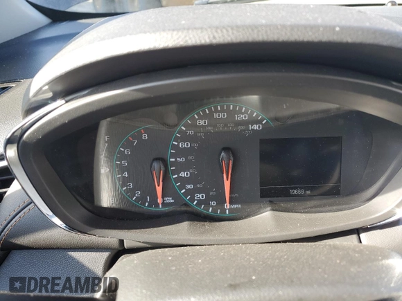 2021 Chevrolet Trax LT z VIN KL7CJPSM8MB364807, wystawiony jako Copart lot #44815215 z przebiegiem 19 669 mil mil oraz Szkoda całkowita • Salvage title. Historia ofert i sprzedaży dostępna na DreamBid. Obrazek 9.