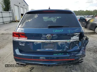2023 Volkswagen Atlas SEL Premium R-Line with VIN 1V2FR2CA3PC509670, listed as a Copart auction lot 58754925 with 74,874 mi miles and Salvage title. Bid and sale history available at DreamBid. Image 6.