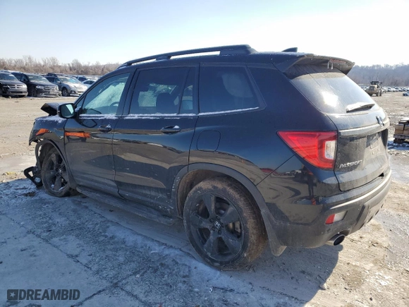 2021 Honda Passport Elite with VIN 5FNYF8H0XMB028061, listed as a Copart auction lot 44798415 with 94,557 mi miles and Salvage Title. Bid and sale history available at carsss.com. Image 2.