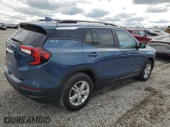 2024 GMC Terrain SLE z VIN 3GKALMEG2RL189604, wystawiony jako Copart lot #54004135 z przebiegiem 17 675 mil mil oraz Szkoda całkowita • Salvage title. Historia ofert i sprzedaży dostępna na DreamBid. Obrazek 3.