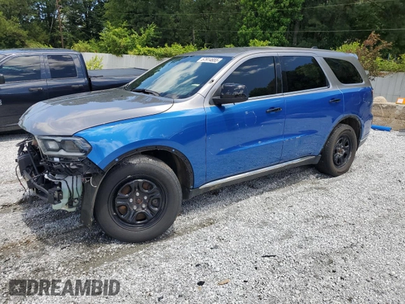 2022 Dodge Durango Pursuit with VIN 1C4SDJFT9NC202118, listed as a Copart auction lot 57914655 with 70,882 mi miles and Salvage title. Bid and sale history available at DreamBid. Image 1.