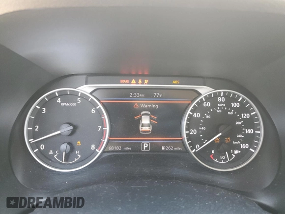 2021 Nissan Sentra SV with VIN 3N1AB8CV6MY299075, listed as a Copart auction lot 50176035 with 68,182 mi miles and Salvage Title. Bid and sale history available at DreamBid. Image 9.