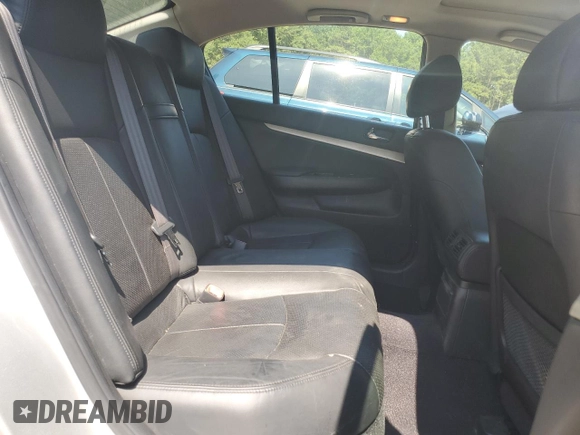 2008 Infiniti G35 with VIN JNKBV61E58M217389, listed as a Copart auction lot 61494884 with 121,505 mi miles and Salvage Title. Bid and sale history available at DreamBid. Image 10.