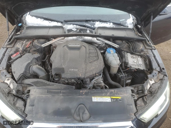2017 Audi A4 Premium Plus with VIN WAUENAF40HN022325, listed as a Copart auction lot 49175105 with 83,471 mi miles and Salvage Title. Bid and sale history available at carsss.com. Image 12.