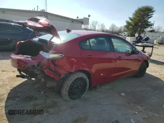 2015 Kia Forte LX with VIN KNAFX4A65F5425609, listed as a Copart auction lot 44582415 with 91,939 mi miles and Salvage Title. Bid and sale history available at carsss.com. Image 3.