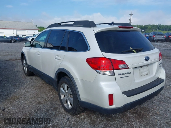 2011 Subaru Outback Limited Power Moon with VIN 4S4BRBKC1B3344564, listed as a IAAI auction lot 42729582 with 177,661 mi miles and . Bid and sale history available at DreamBid. Image 3.