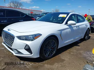 2019 Genesis G70 Advanced with VIN KMTG34LE2KU030490, listed as a IAAI auction lot 41976903 with 61,660 mi miles and . Bid and sale history available at carsss.com. Image 17.
